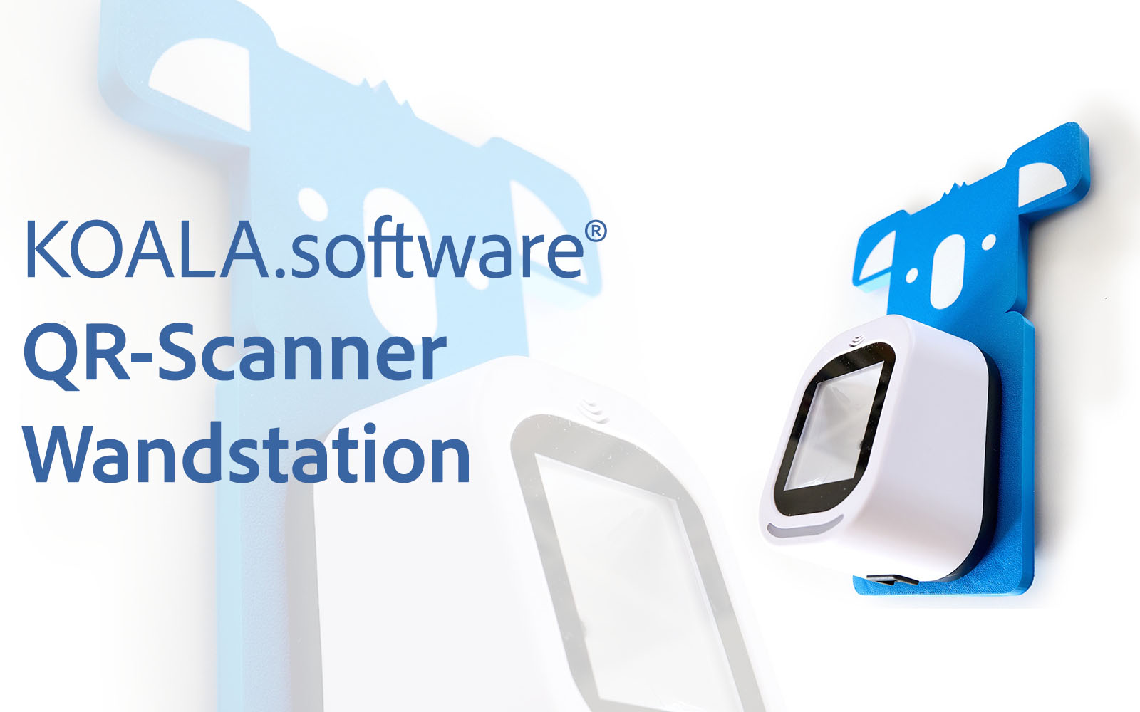 QR-Scanner Wandstation
